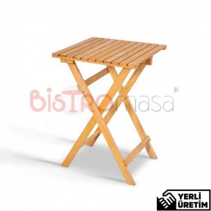 GardenFlex Katlanabilir Ahşap Cafe Masa Takımı 2 Kişilik GKACMT802 GardenFlex Katlanabilir Ahşap Cafe Masa Takımı 2 Kişilik GKACMT802