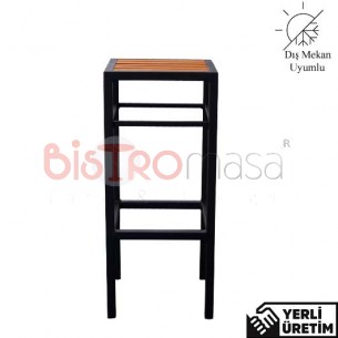 April Alüminyum Dış Mekan Kokteyl Bistro Bar Taburesi ADISBAT003ALUM April Alüminyum Dış Mekan Kokteyl Bistro Bar Taburesi ADISBAT003ALUM