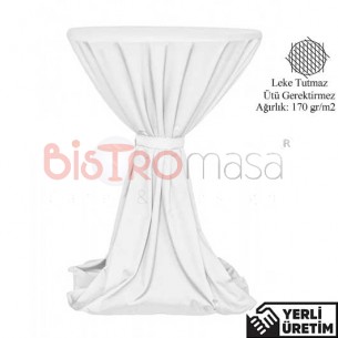Jasper Beyaz Serpme Bistro Kokteyl Bar Masa Örtüsü JBMÖ001BYZ Jasper Beyaz Serpme Bistro Kokteyl Bar Masa Örtüsü JBMÖ001BYZ