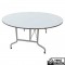 Winston 10 Kişilik Yuvarlak Beyaz Banket Düğün Masası W10BNKM001BYZ