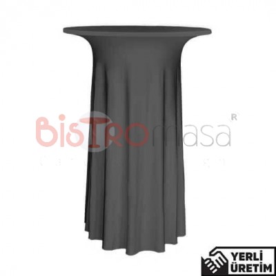 Siyah Renk Bistro Masa Örtüsü