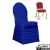 Dejavu Mavi Streç Organizasyon Düğün Banket Hilton Sandalye Örtüsü DHLTNBSÖ015MAV