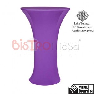 Focus Eflatun Streç Bistro Kokteyl Bar Masa Örtüsü FBMÖ014EFN Focus Eflatun Streç Bistro Kokteyl Bar Masa Örtüsü FBMÖ014EFN