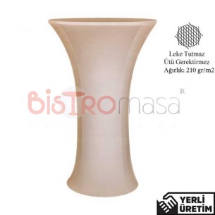 Focus Krem Streç Bistro Kokteyl Bar Masa Örtüsü FBMÖ009KRM Focus Krem Streç Bistro Kokteyl Bar Masa Örtüsü FBMÖ009KRM