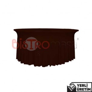 Spider Koyu Kahverengi Streç Organizasyon Banket Düğün Masa Örtüsü SBNTMÖ014KKHV Spider Koyu Kahverengi Streç Organizasyon Banket Düğün Masa Örtüsü SBNTMÖ014KKHV