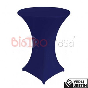 Trendy Koyu Mavi Streç Kokteyl Bar Bistro Masa Örtüsü TBMÖ019KMAV Trendy Koyu Mavi Streç Kokteyl Bar Bistro Masa Örtüsü TBMÖ019KMAV