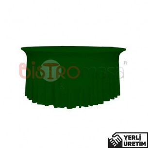 Spider Koyu Yeşil Streç Organizasyon Düğün Banket Masa Örtüsü SBNTMÖ009KYSL Spider Koyu Yeşil Streç Organizasyon Düğün Banket Masa Örtüsü SBNTMÖ009KYSL