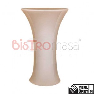 Focus Krem Streç Bistro Kokteyl Bar Masa Örtüsü FBMÖ009KRM Focus Krem Streç Bistro Kokteyl Bar Masa Örtüsü FBMÖ009KRM