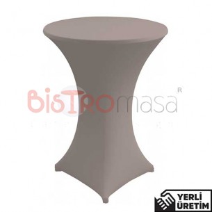 Trendy Kum Beji Streç Bistro Kokteyl Bar Masa Örtüsü TBMÖ018KBEJ Trendy Kum Beji Streç Bistro Kokteyl Bar Masa Örtüsü TBMÖ018KBEJ