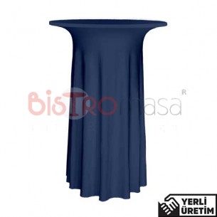 King Lacivert Streç Bistro Kokteyl Bar Masa Örtüsü KBMÖ022LCT King Lacivert Streç Bistro Kokteyl Bar Masa Örtüsü KBMÖ022LCT