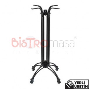 Damla Siyah Alüminyum Bistro Kokteyl Bar Masa Ayağı DABMAYK001SYH Damla Siyah Alüminyum Bistro Kokteyl Bar Masa Ayağı DABMAYK001SYH