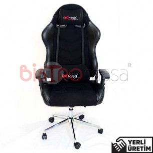 Gamer Siyah Profesyonel Oyuncu Koltuğu Metal Ayaklı GMROYK001SYH Gamer Siyah Profesyonel Oyuncu Koltuğu Metal Ayaklı GMROYK001SYH