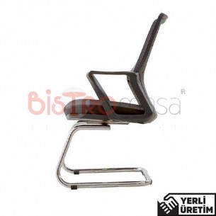Zet Fileli Krom Ofis Misafir Koltuğu ZFOFSMIS002SYH Zet Fileli Krom Ofis Misafir Koltuğu ZFOFSMIS002SYH