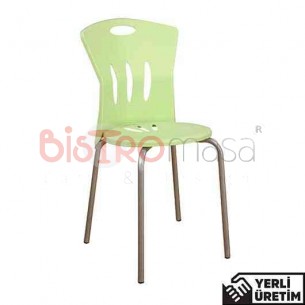 Prag Yeşil Kolsuz Plastik Sandalye PKSZPLS004YSL Prag Yeşil Kolsuz Plastik Sandalye PKSZPLS004YSL