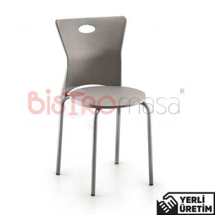 Stella Gri Kolsuz Plastik Sandalye SKSZPLS003GRİ Stella Gri Kolsuz Plastik Sandalye SKSZPLS003GRİ