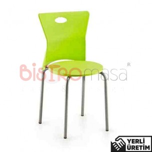 Stella Yeşil Kolsuz Plastik Sandalye SKSZPLS004YSL Stella Yeşil Kolsuz Plastik Sandalye SKSZPLS004YSL