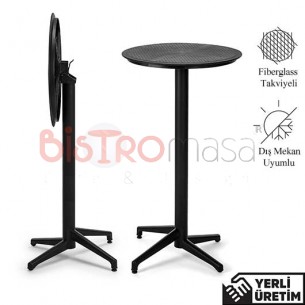 Tank London Dış Mekan Siyah Bistro Masa Sandalye Seti 3 Parça TLDBMS002SYH Tank London Dış Mekan Siyah Bistro Masa Sandalye Seti 3 Parça TLDBMS002SYH