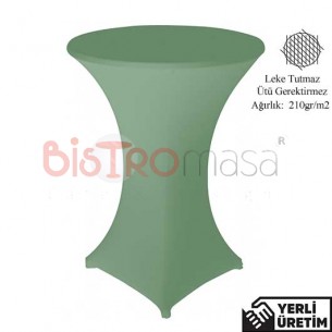 Trendy Koyu Yeşil Streç Bar Bistro Kokteyl Masa Örtüsü TBMÖ011KYSL Trendy Koyu Yeşil Streç Bar Bistro Kokteyl Masa Örtüsü TBMÖ011KYSL